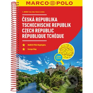 Česká republika / Tschechische Republik / Czech Republic / République tchèque (atlas) - Marco Polo