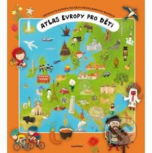 Atlas Evropy pro děti - Oldřich Růžička, Tomáš Tůma (ilustrácie)