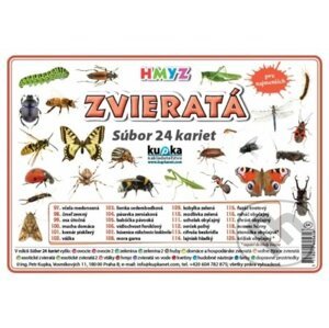 Súbor 24 kariet - Zvieratá (hmyz) - Petr Kupka