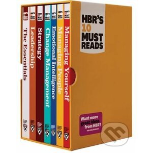 HBR's 10 Must Reads Boxed Set with Bonus Emotional Intelligence - Peter F. Drucker, Clayton M. Christensen, Daniel Goleman
