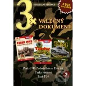 3x Válečný dokument 3 DVD