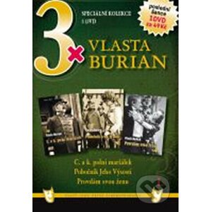3x Vlasta Burian I. DVD