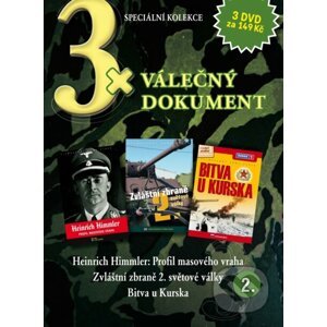 3x Válečný dokument 2 DVD
