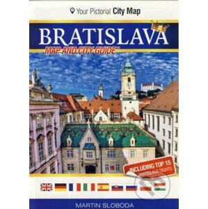 Bratislava mapa centra mesta - Martin Sloboda