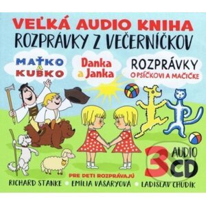 3CD BOX Veľká audio kniha - Rozprávky z večerníčkov - Zune Trade