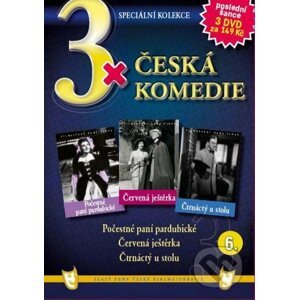 3x Česká komedie VI DVD