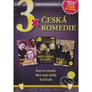 3x Česká komedie X DVD