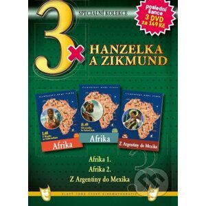 3x Hanzelka a Zikmund DVD