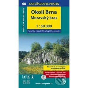 Okolí Brna, Moravský kras 1:50 000