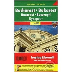 Bucharest 1:10 000 - freytag&berndt