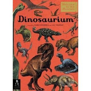 Dinosaurium - Lily Murray, Chris Wormell (ilustrácie)