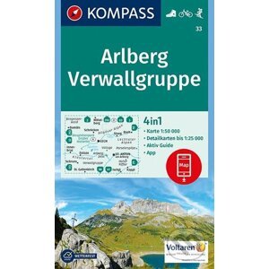 Arlberg, Verwallgruppe - Kompass