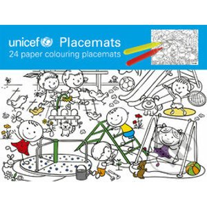 UNICEF vymaľovanka (Colouring placemats) - Unicef