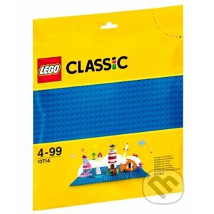 LEGO Classic - Modrá podložka na stavanie - LEGO