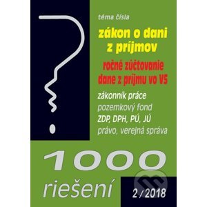 1000 riešení 2/2018 - Poradca s.r.o.