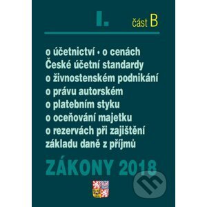 Zákony 2018 I/B (CZ) - Poradce s.r.o.