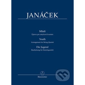 Mládí - Úprava pro smyčcové kvarteto (studijní partitura) TP521 - Leoš Janáček