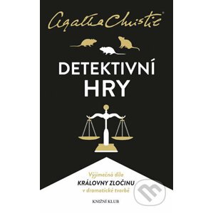 Detektivní hry (Past na myši, Pavučina, Svědkyně obžaloby) - Agatha Christie