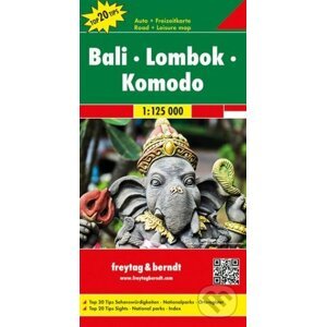 Bali-Lombok-Komodo 1:125 000 - freytag&berndt