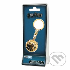 Kľúčenka Harry Potter Zlatonka 3D - Fantasy