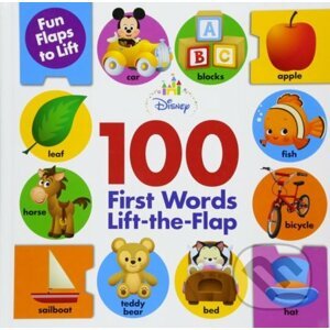 100 First Words Lift-the-Flap - Disney-Hyperion
