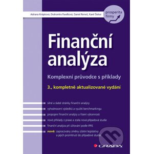Finanční analýza - Adriana Knápková, Drahomíra Pavelková
