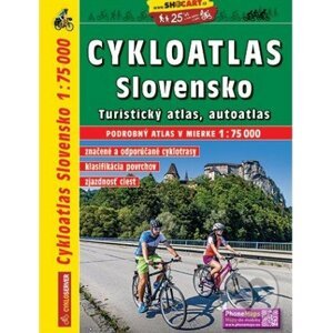 Cykloatlas Slovensko 1:75 000 - SHOCart