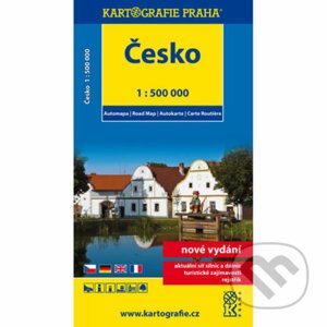 Česko - automapa 1:500 000 - Kartografie Praha
