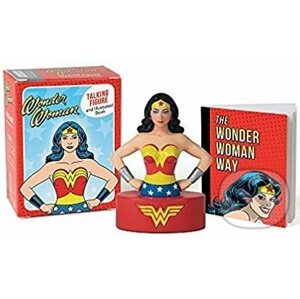 Wonder Woman Talking Figure and Illustrated Book - Running