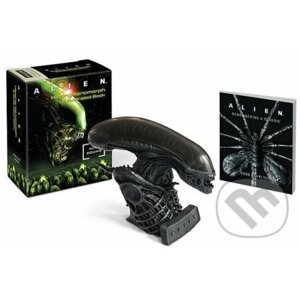 Alien: Hissing Xenomorph and Illustrated Book - Robb Pearlman