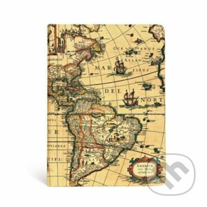 Paperblanks - zápisník Western Hemisphere - Hartley and Marks