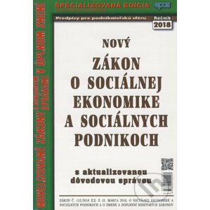 Nový Zákon o sociálnej ekonomike a sociálnych podnikoch - Epos