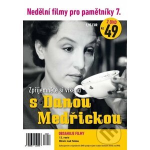 Nedělní filmy pro pamětníky 7.: Dana Medřická DVD