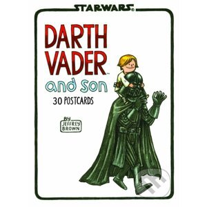 Darth Vader and Son Postcard Book - Jeffery Brown