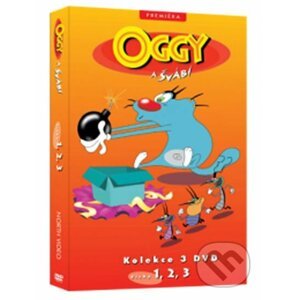 Oggy a švábi Pack DVD 1 – 3 DVD