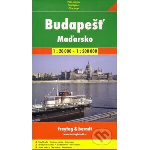 Budapešť, Maďarsko 1: 20 000 1:500 000 - SHOCart