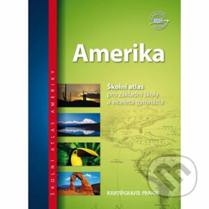 Školní atlas - Amerika - Kartografie Praha
