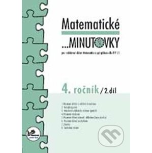 Matematické minutovky pro 4. ročník - 2. díl - Hana Mikulenková