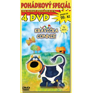Pohádkový speciál kravičky Connie - 4DVD DVD