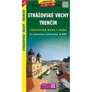 Strážovské vrchy, Trenčín 1:50 000 - SHOCart
