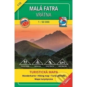 Malá Fatra - Vrátna 1:50 000 - Turistická mapa č. 110 - VKÚ Harmanec