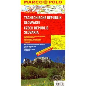 Česká republika, Slovenská republika 1:300 000 - Marco Polo