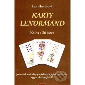 Karty Lenormand (kniha + 36 karet) - Eva Klimešová