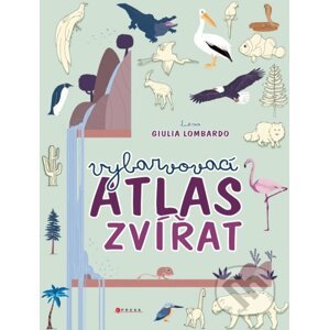 Vybarvovací atlas zvířat - Guilia Lombardo (ilustrátor)