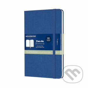 Moleskine - zápisník Two-go modrý - Moleskine