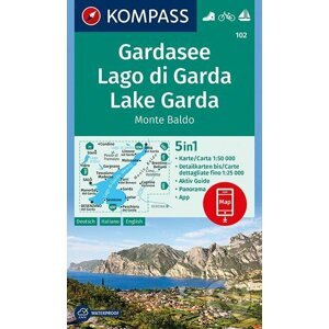 Gardasee / Lago di Garda / Lake Garda - Kompass