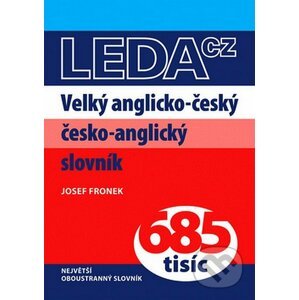 Velký anglicko-český a česko-anglický slovník - Josef Fronek
