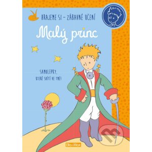 Malý princ (oranžová kniha aktivit, modré samolepky) - Ella & Max