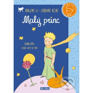 Malý princ (modrá kniha aktivit, oranžové samolepky) - Ella & Max