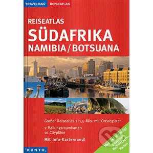 Reiseatlas Südafrika: Namibia / Botsuana - Kunth